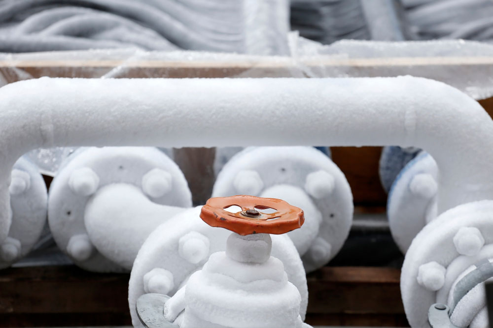 frozen pipes Oswego, IL