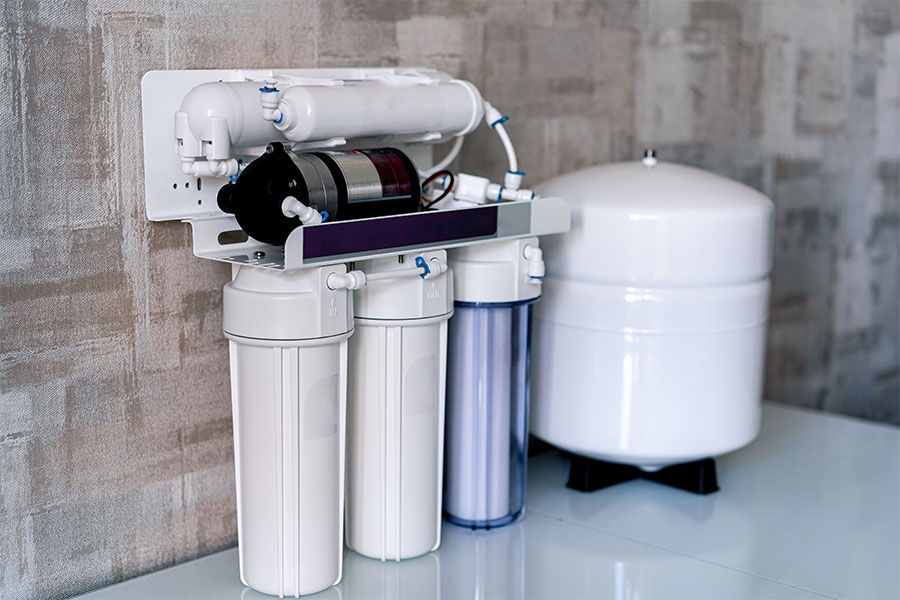 Advanced home water purification system with multiple filter stages